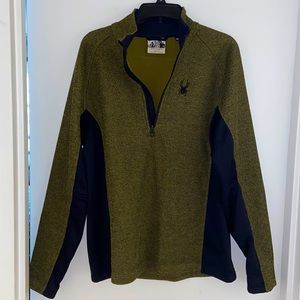 Men’s half zip pullover fleece jacket